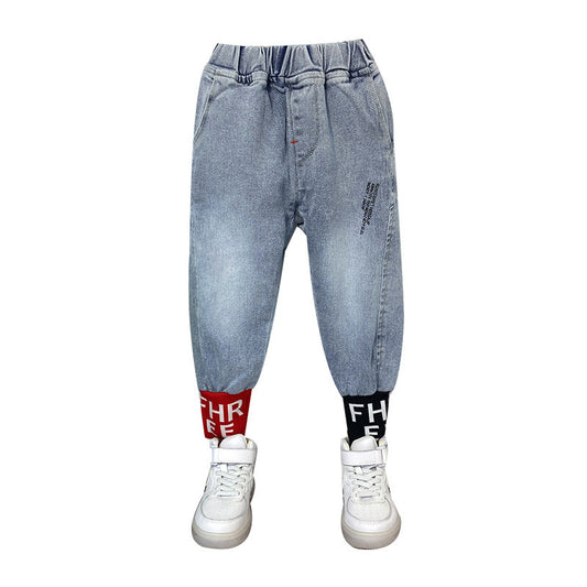 Jeans pour garçons et filles, Style printemps, beaux enfants