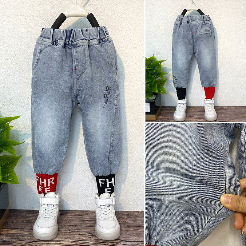 Jeans pour garçons et filles, Style printemps, beaux enfants