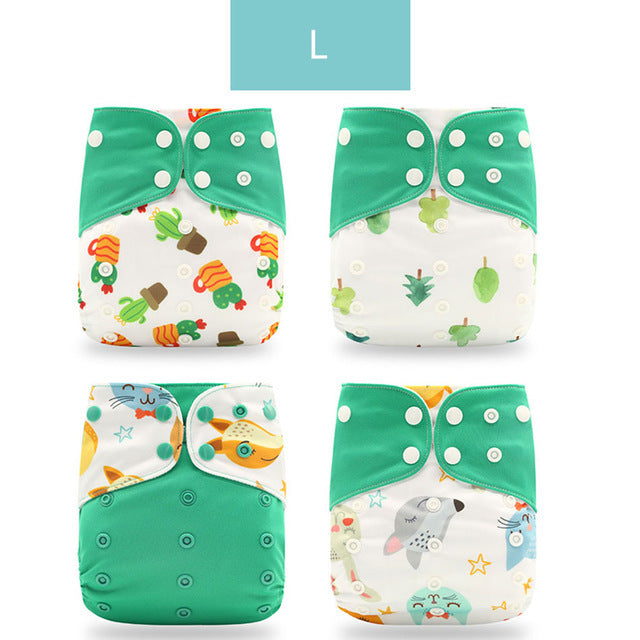 Pañales de tela lavables Pantalones de entrenamiento de aprendizaje para bebés