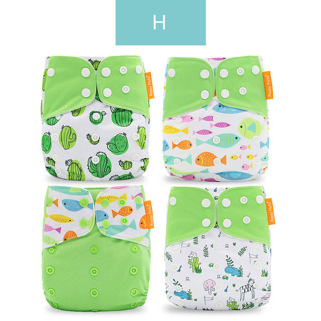 Pañales de tela lavables Pantalones de entrenamiento de aprendizaje para bebés