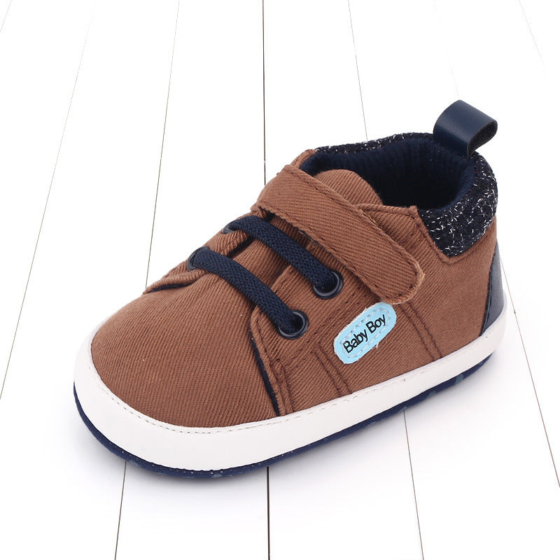 Chaussures de bébé chaussures de bébé à semelle souple chaussures de bébé Velcro pour tout-petits