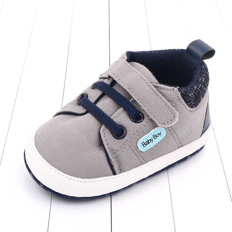 Chaussures de bébé chaussures de bébé à semelle souple chaussures de bébé Velcro pour tout-petits