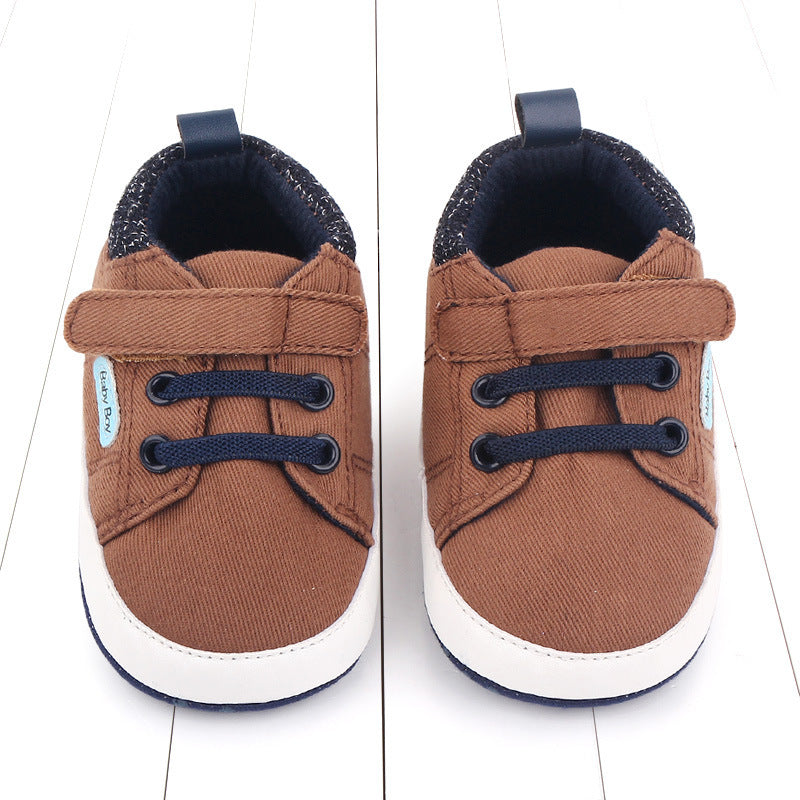 Chaussures de bébé chaussures de bébé à semelle souple chaussures de bébé Velcro pour tout-petits