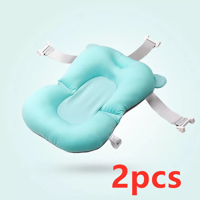 Le filet de bain à suspension pour bain de bébé peut s'asseoir sur le support de bain