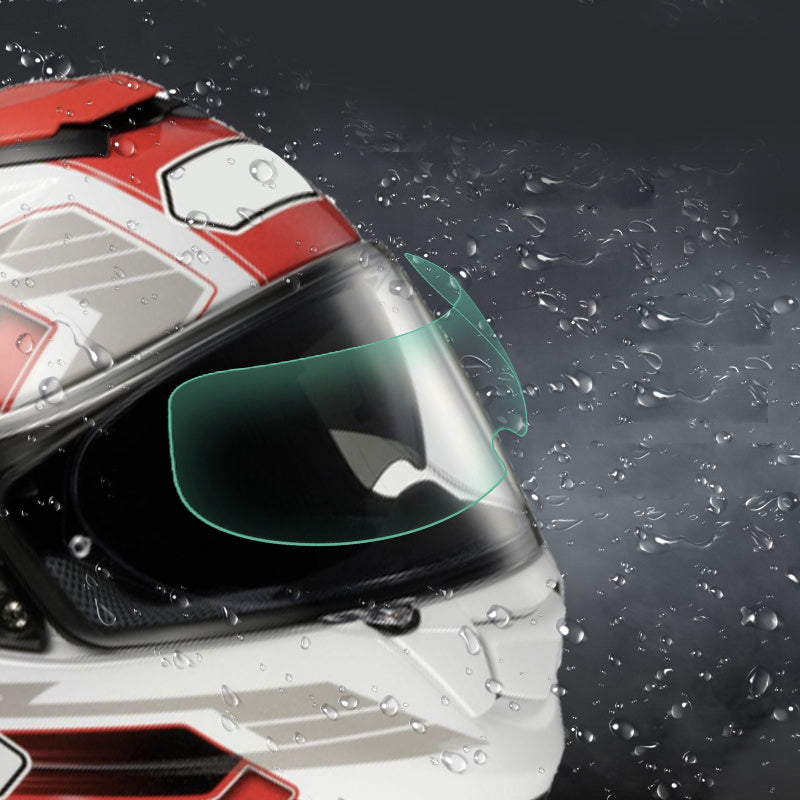 Film imperméable à l'eau pour casque de moto