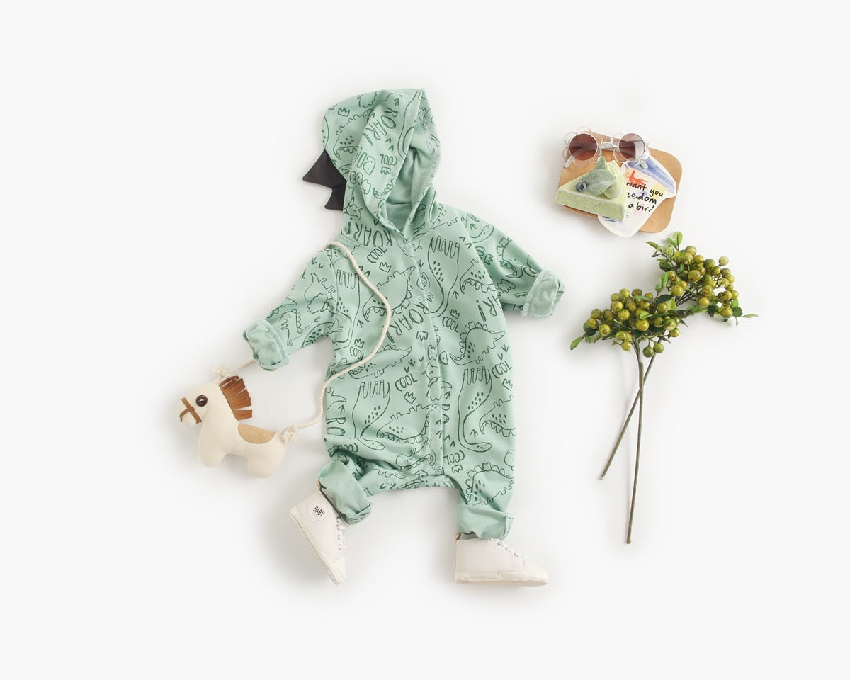 Combinaison bébé automne hiver barboteuse bébé garçon vêtements coréen dinosaure nouveau-né barboteuse