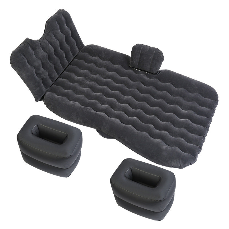 Lit de voyage pour voiture Suv, adapté au dessin animé pliable dans la voiture, coussin gonflable, lit gonflable pour voiture