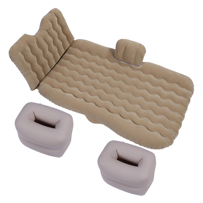 Lit de voyage pour voiture Suv, adapté au dessin animé pliable dans la voiture, coussin gonflable, lit gonflable pour voiture