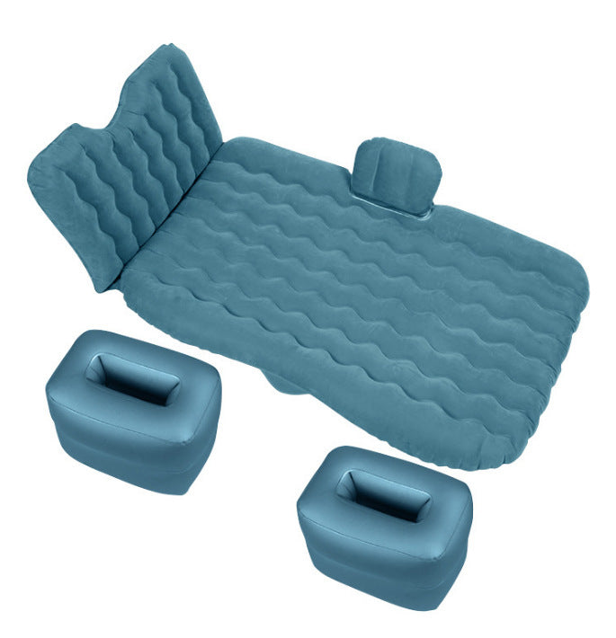 Lit de voyage pour voiture Suv, adapté au dessin animé pliable dans la voiture, coussin gonflable, lit gonflable pour voiture
