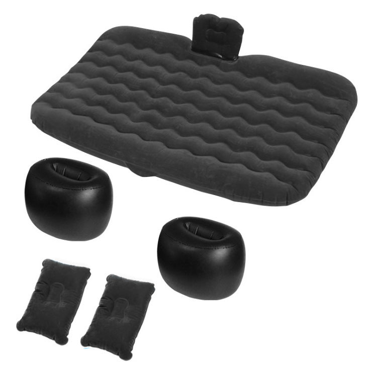 Lit de voyage pour voiture Suv, adapté au dessin animé pliable dans la voiture, coussin gonflable, lit gonflable pour voiture