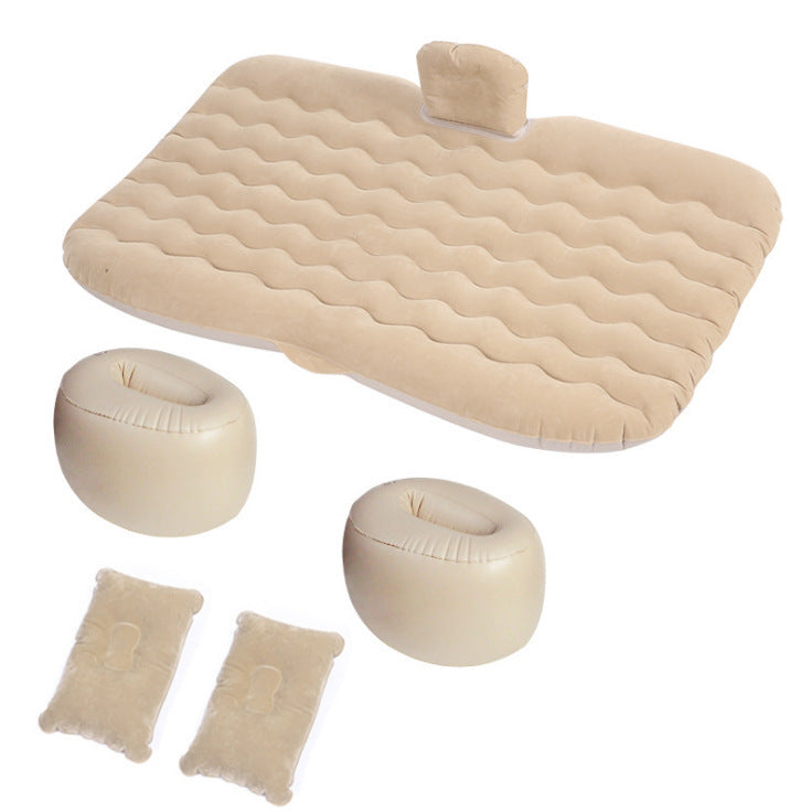 Lit de voyage pour voiture Suv, adapté au dessin animé pliable dans la voiture, coussin gonflable, lit gonflable pour voiture