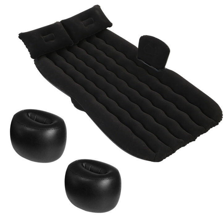 Lit de voyage pour voiture Suv, adapté au dessin animé pliable dans la voiture, coussin gonflable, lit gonflable pour voiture