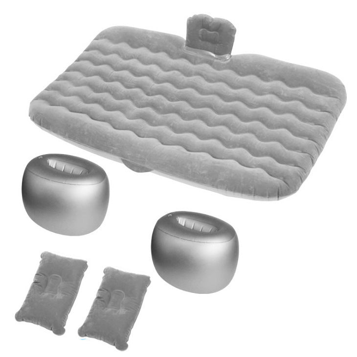 Lit de voyage pour voiture Suv, adapté au dessin animé pliable dans la voiture, coussin gonflable, lit gonflable pour voiture