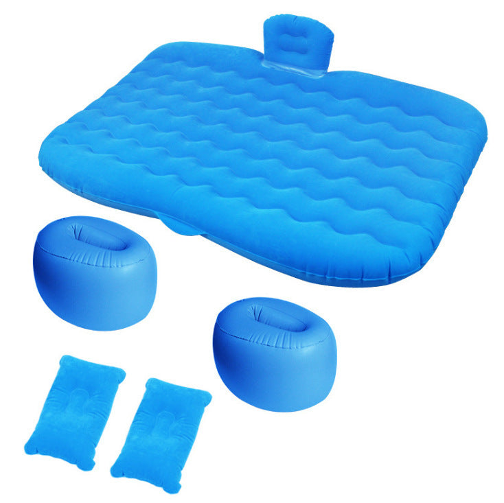 Lit de voyage pour voiture Suv, adapté au dessin animé pliable dans la voiture, coussin gonflable, lit gonflable pour voiture