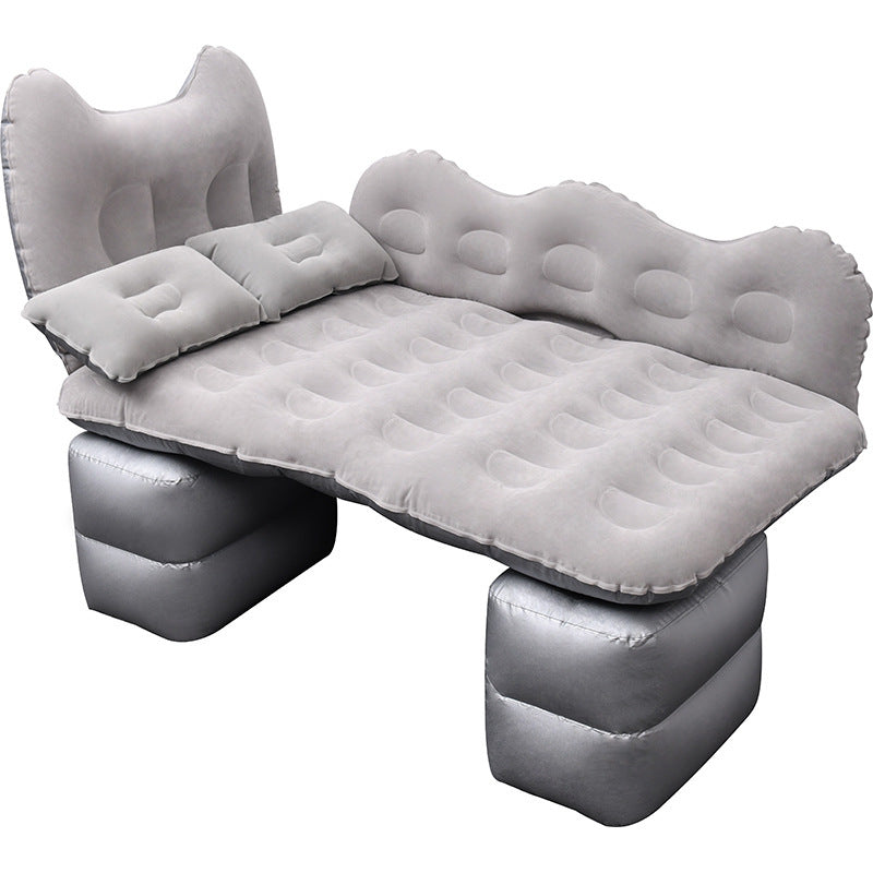 Lit de voyage pour voiture Suv, adapté au dessin animé pliable dans la voiture, coussin gonflable, lit gonflable pour voiture