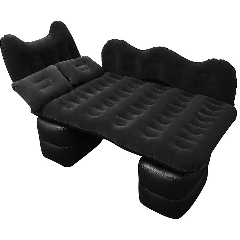 Lit de voyage pour voiture Suv, adapté au dessin animé pliable dans la voiture, coussin gonflable, lit gonflable pour voiture