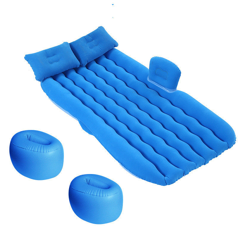 Lit de voyage pour voiture Suv, adapté au dessin animé pliable dans la voiture, coussin gonflable, lit gonflable pour voiture