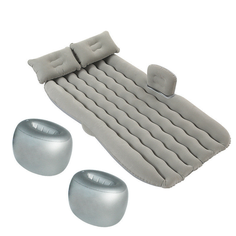 Lit de voyage pour voiture Suv, adapté au dessin animé pliable dans la voiture, coussin gonflable, lit gonflable pour voiture