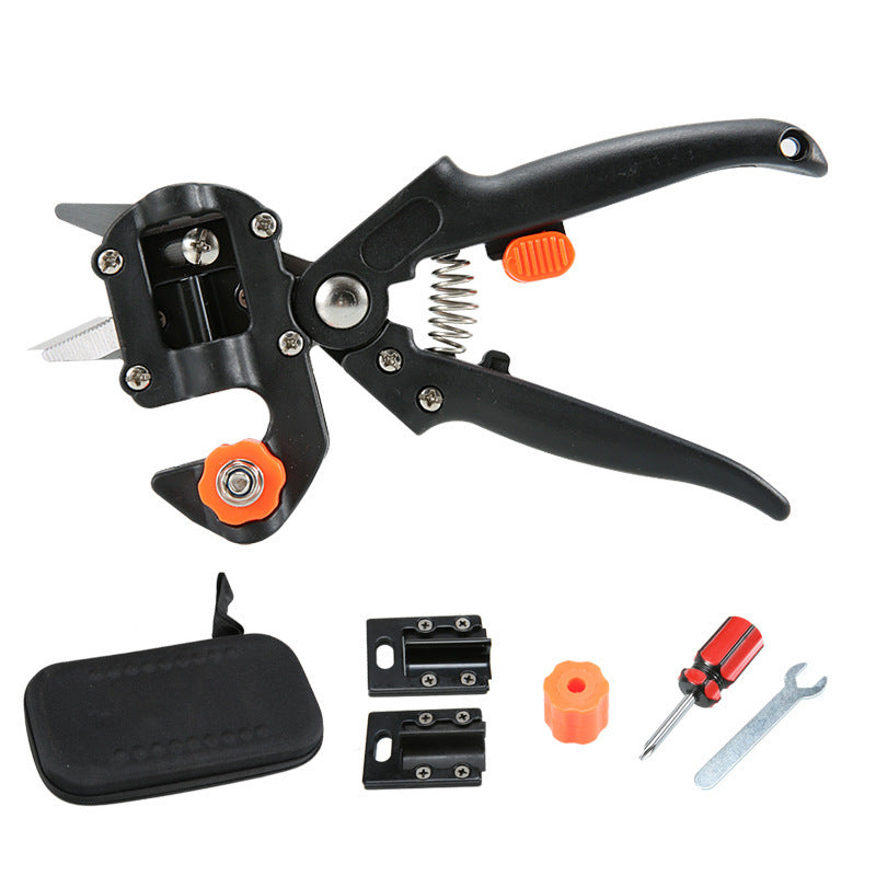 Pince de greffage de semis, ciseaux de jardinage pour vergers, sécateur de greffage, cadeau, 2 lames, hachoir d'élagage d'arbres fruitiers, outils de jardinage
