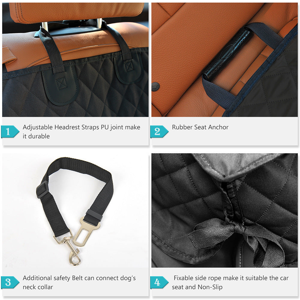 Housse de siège arrière de voiture pour chien, tapis de voiture, porte-chien, voitures