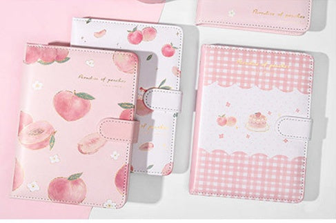 Yue Mu Peach dit A5 manuel papier bande papeterie coffret cadeau mignon fille amant