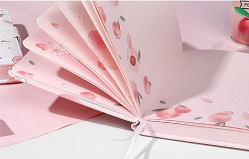 Yue Mu Peach dit A5 manuel papier bande papeterie coffret cadeau mignon fille amant