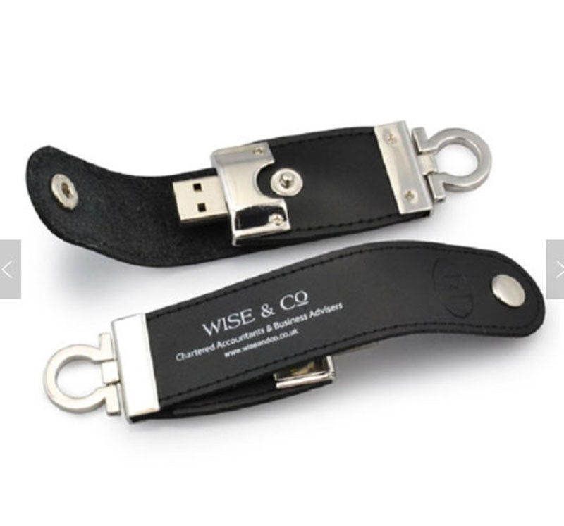 Clé Usb créative en cuir métallique, support à mémoire de 4 go 8 go 16 go 32 go 64 go 128 go, disque U, offre spéciale