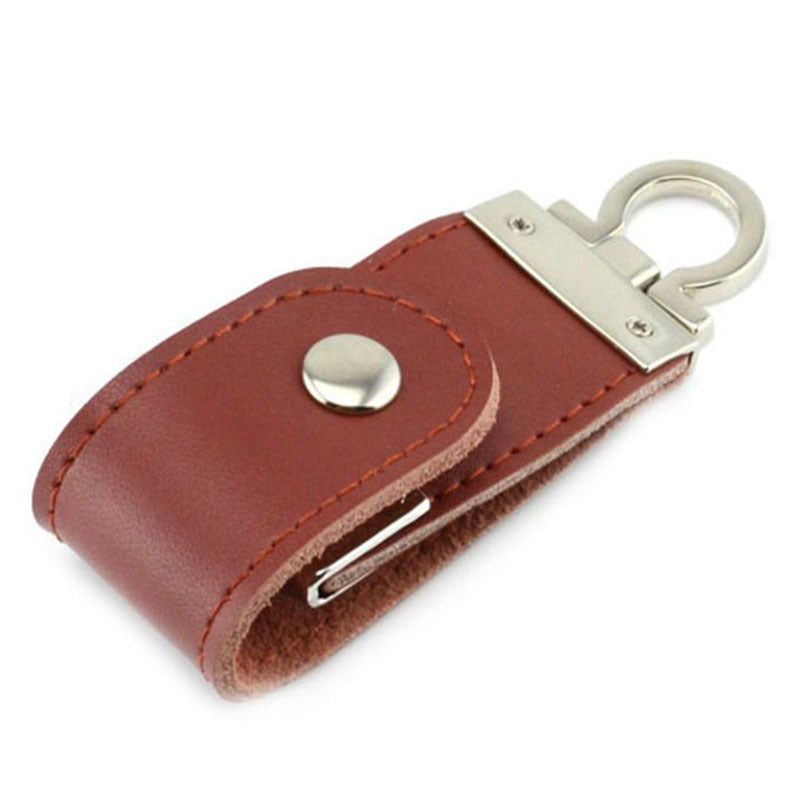 Clé Usb créative en cuir métallique, support à mémoire de 4 go 8 go 16 go 32 go 64 go 128 go, disque U, offre spéciale