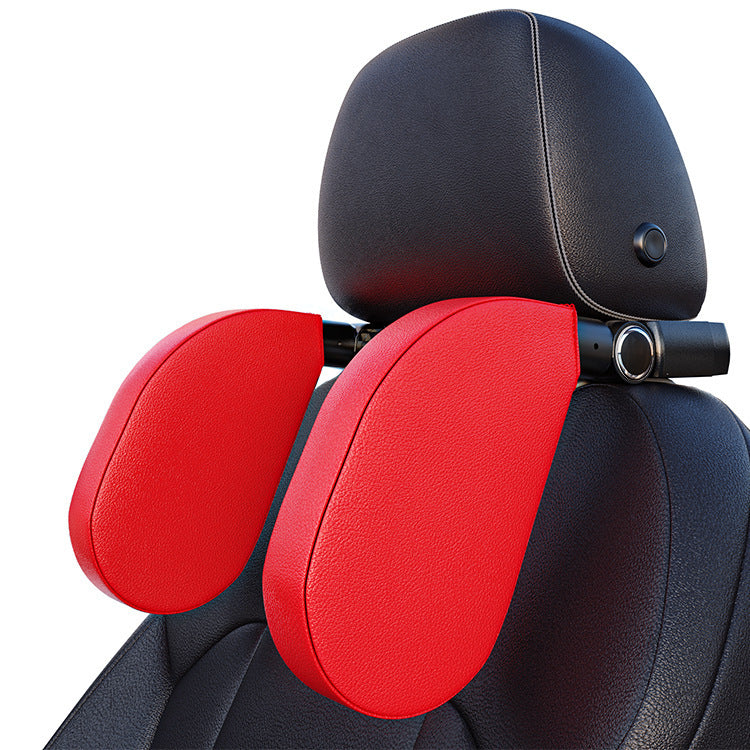 Almohada con memoria para reposacabezas del asiento lateral del automóvil