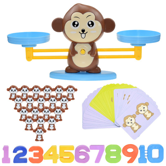 Monkey Balance Children Juguetes de suma y resta digitales tempranos
