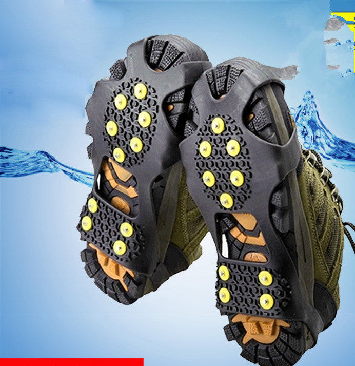 Outdoor Hiking Shoes Spikes Ice Chain Anti-Skid Chain Fishing Anti-Skid