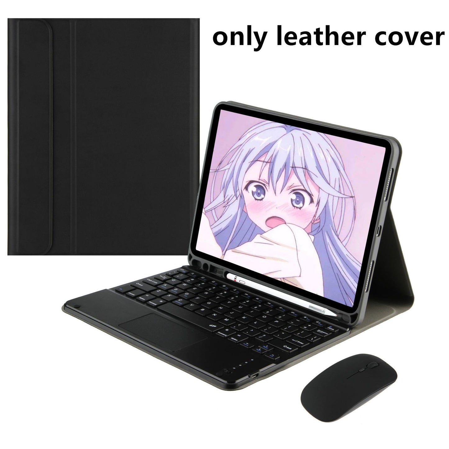 Tableta Protector de teclado Bluetooth Teclado táctil Modo dual Ratón Bluetooth