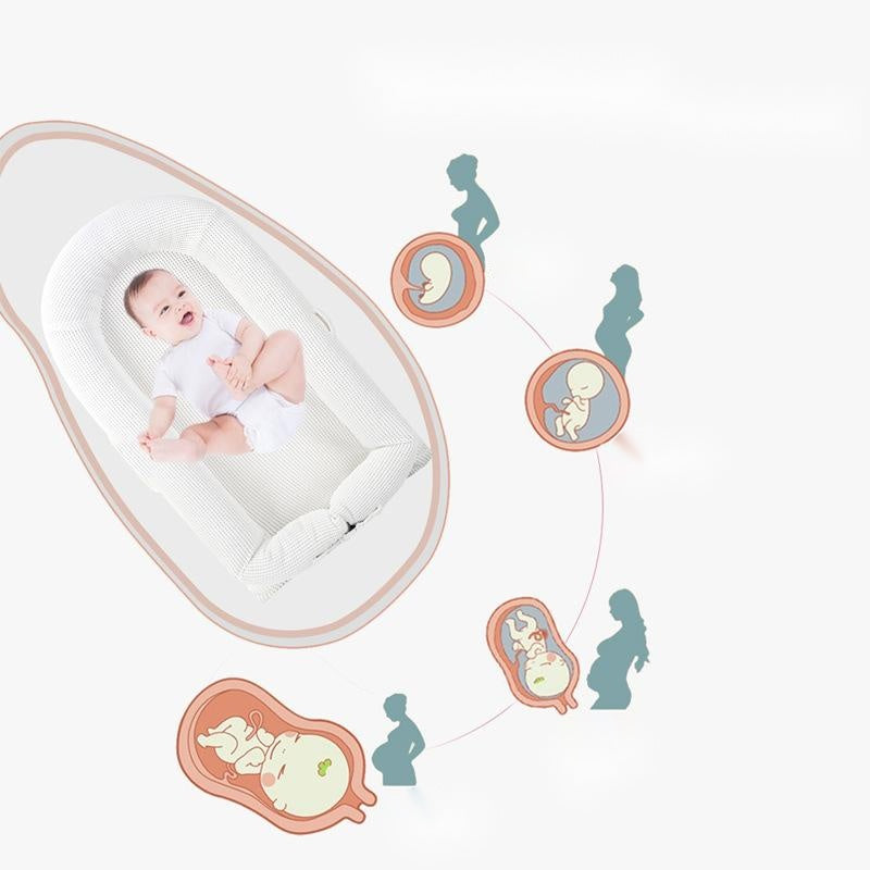 Lit bionique pour bébé, lit central anti-pression