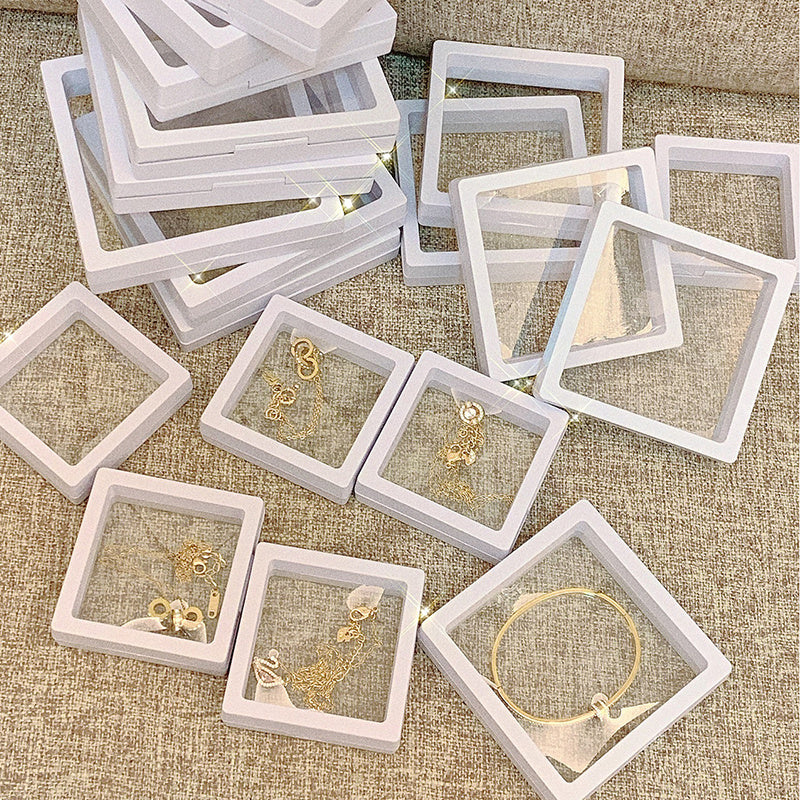 3D Jewelry Coin Display Stand Case Rack Collections Storage Box For Earring Gems Ring Doll Coin Badge Medal Holder