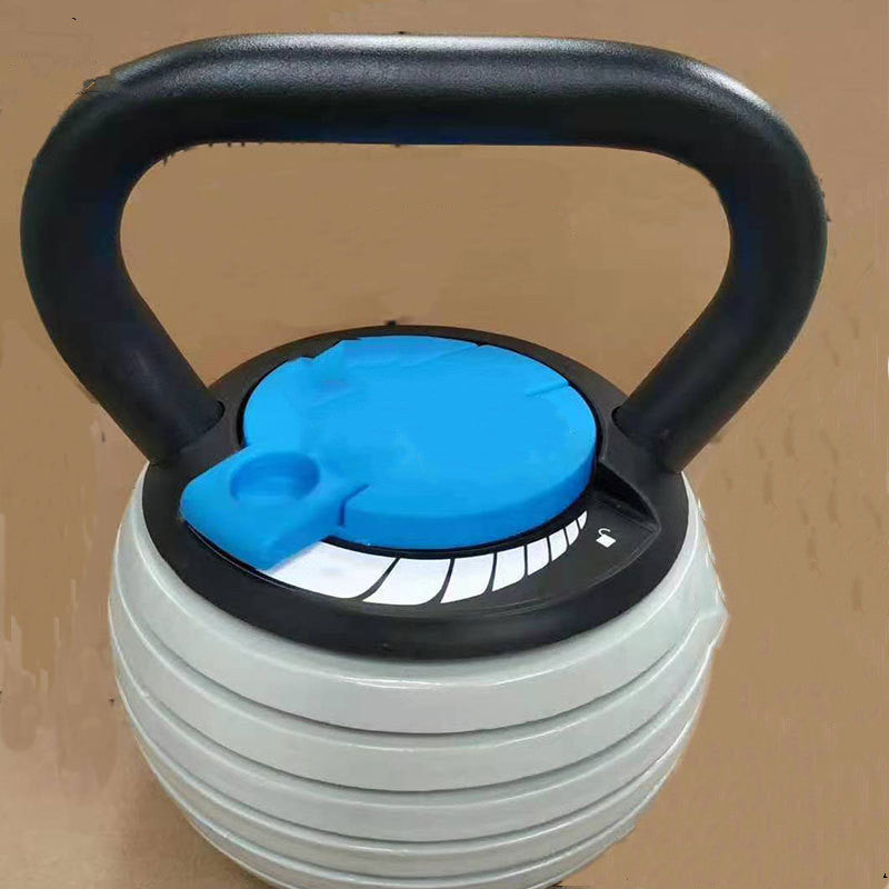 Kettlebell à poids réglable fitness personnalisable