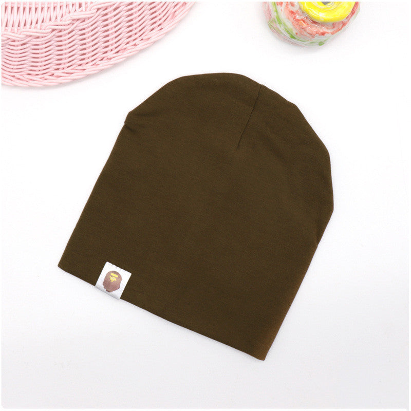 Chapeaux de bébé épais tricotés en coton, chapeaux de bébé de printemps et d'automne
