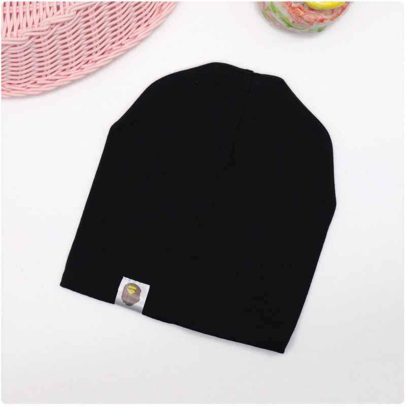 Chapeaux de bébé épais tricotés en coton, chapeaux de bébé de printemps et d'automne