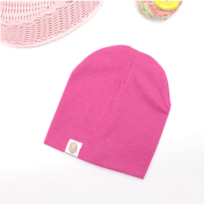 Chapeaux de bébé épais tricotés en coton, chapeaux de bébé de printemps et d'automne