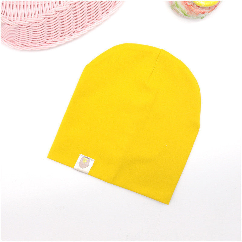 Chapeaux de bébé épais tricotés en coton, chapeaux de bébé de printemps et d'automne