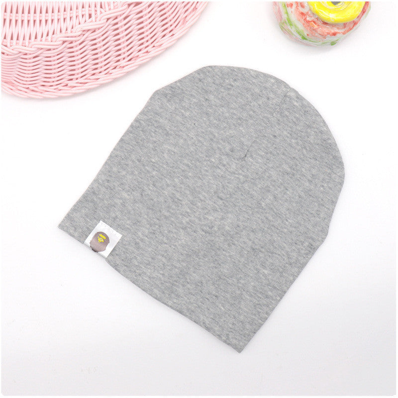 Chapeaux de bébé épais tricotés en coton, chapeaux de bébé de printemps et d'automne