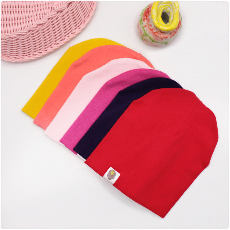 Chapeaux de bébé épais tricotés en coton, chapeaux de bébé de printemps et d'automne