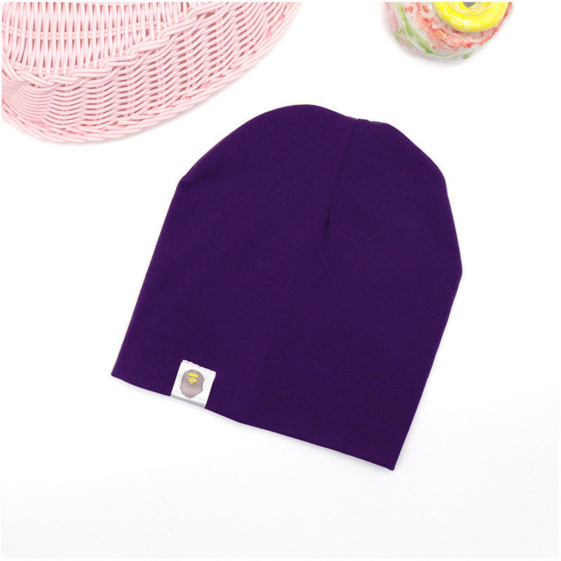 Chapeaux de bébé épais tricotés en coton, chapeaux de bébé de printemps et d'automne