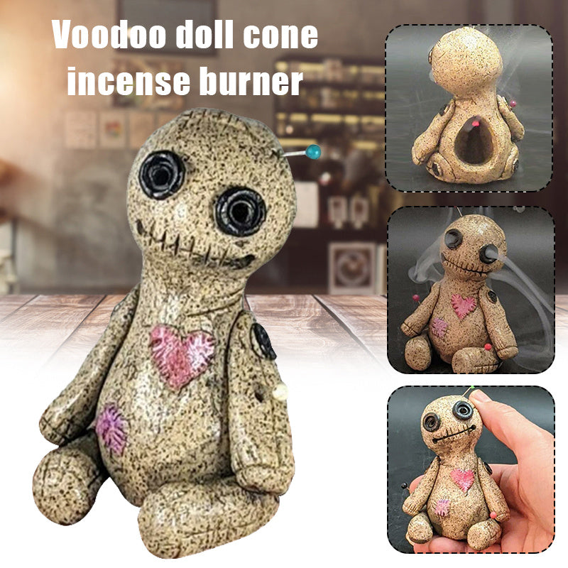 Brûleur de cône de poupée vaudou OOAK Brûleur de cône de poupée vaudou