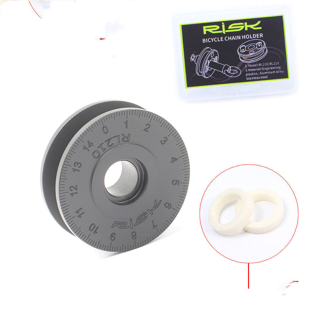 Risk Bike Chain Clean Keeper Tool With Quick Release