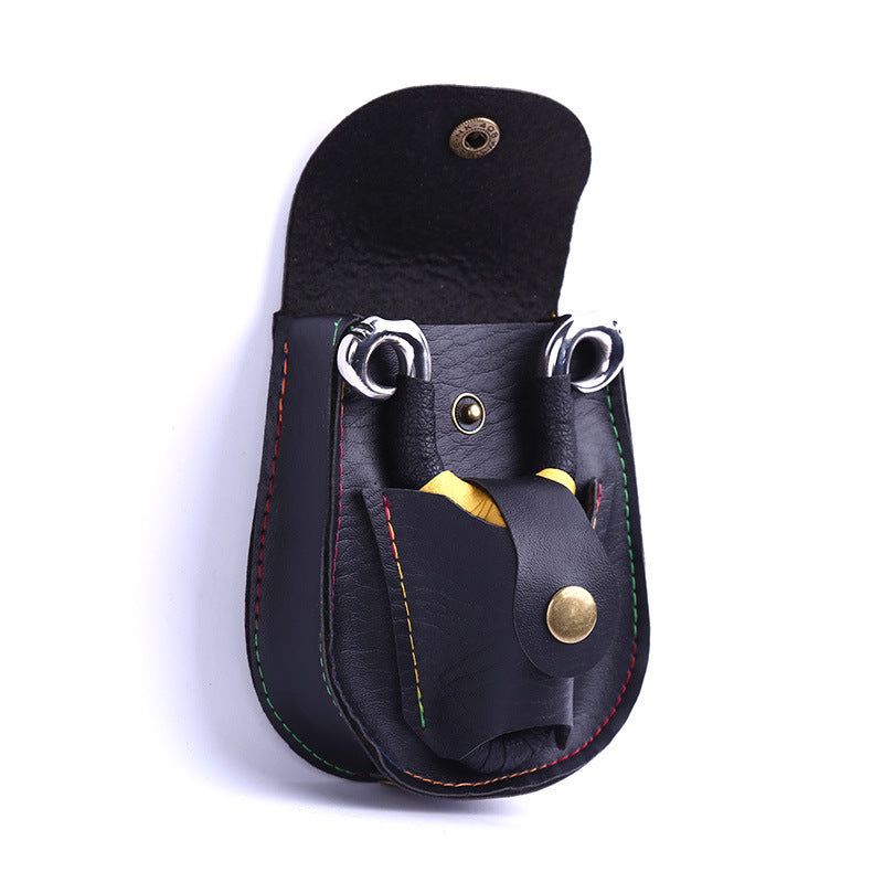Bolso todo en uno Slingshot, bolso con cinturón de cuero, bolso con bolas de acero, las canicas son duraderas y no se deforman al aire libre