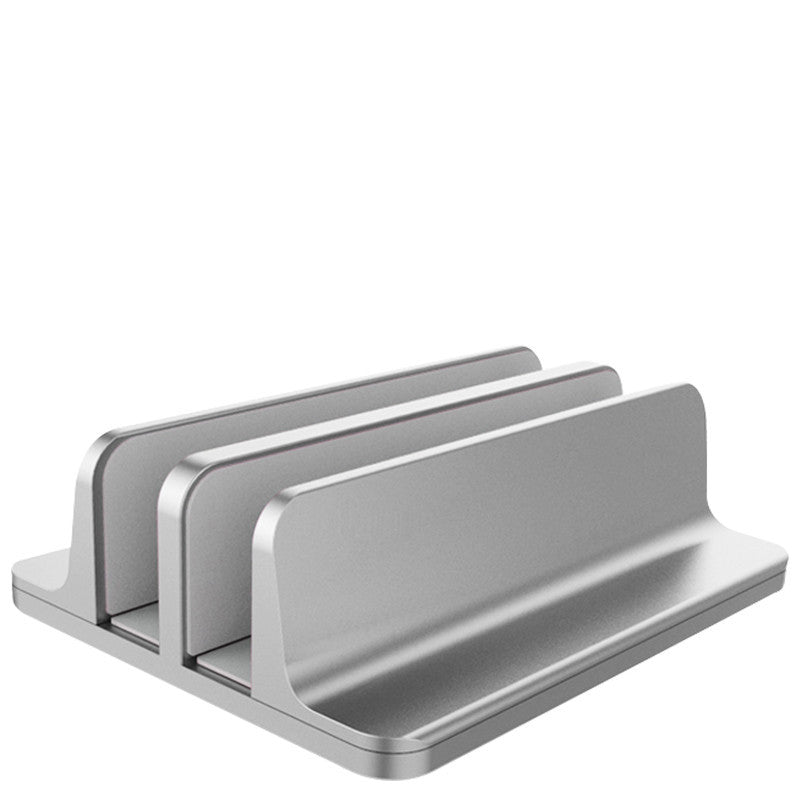Compatible avec Apple, compatible avec Apple, support vertical pour ordinateur portable Macbook Apple support d'ordinateur vertical mini étagère de rangement en alliage d'aluminium Dissipation thermique