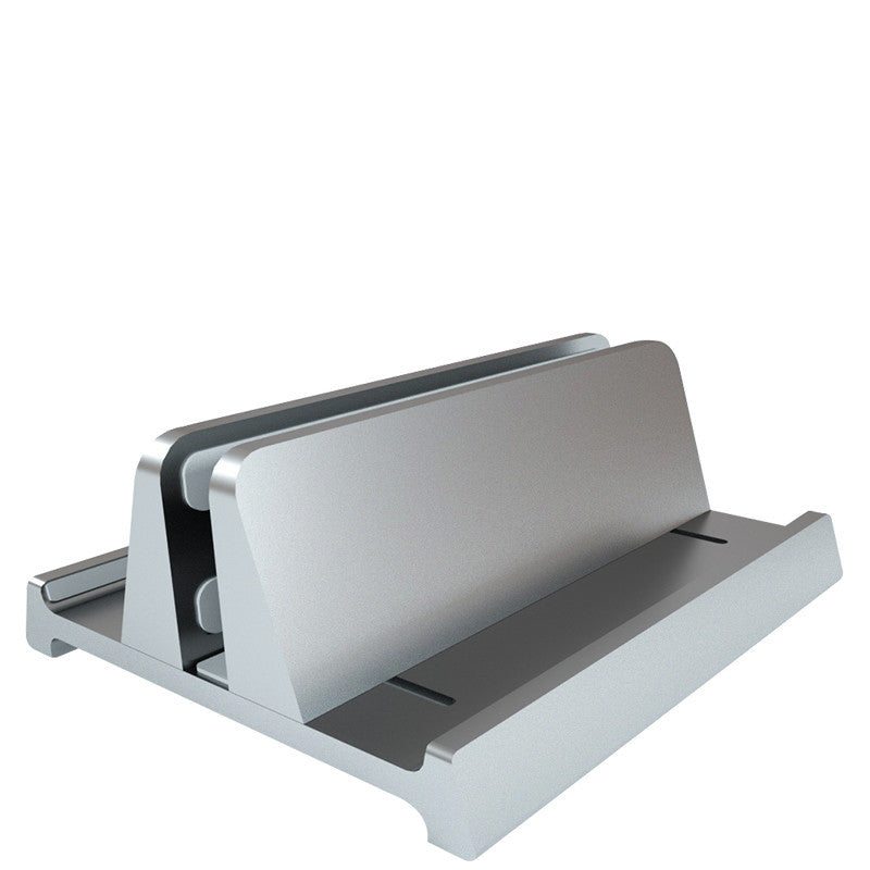 Compatible avec Apple, compatible avec Apple, support vertical pour ordinateur portable Macbook Apple support d'ordinateur vertical mini étagère de rangement en alliage d'aluminium Dissipation thermique
