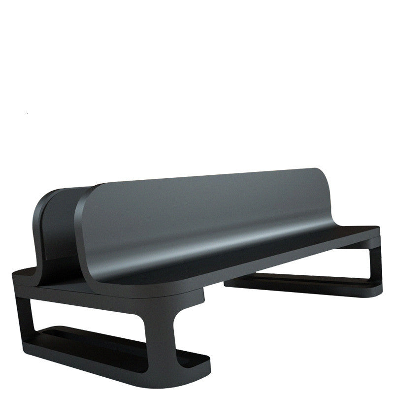 Compatible avec Apple, compatible avec Apple, support vertical pour ordinateur portable Macbook Apple support d'ordinateur vertical mini étagère de rangement en alliage d'aluminium Dissipation thermique