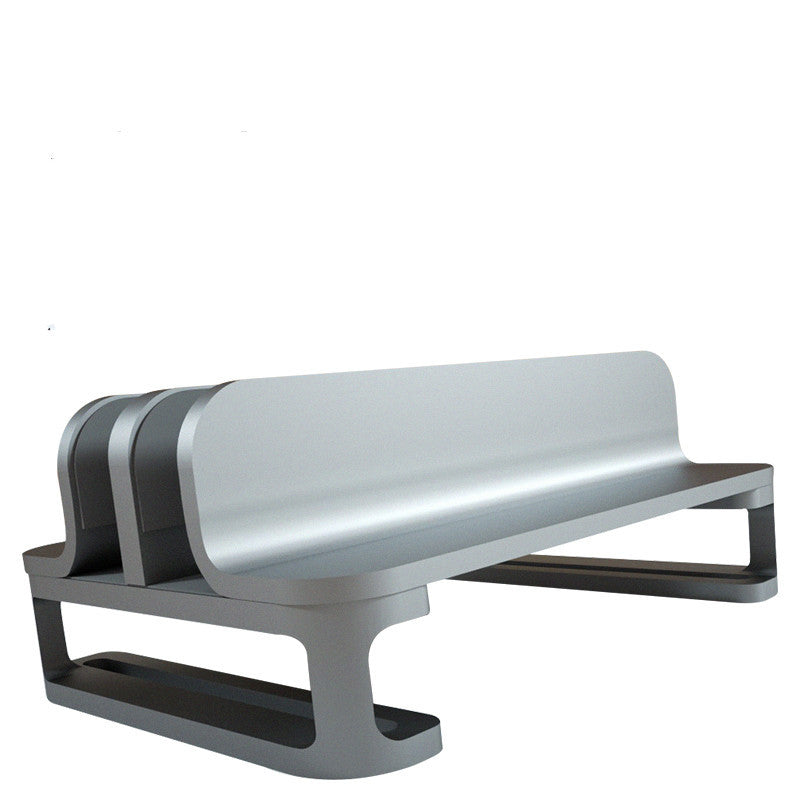 Compatible avec Apple, compatible avec Apple, support vertical pour ordinateur portable Macbook Apple support d'ordinateur vertical mini étagère de rangement en alliage d'aluminium Dissipation thermique