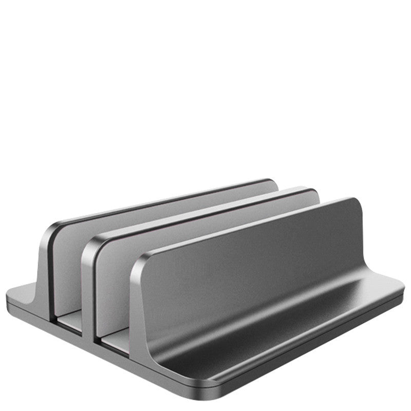 Compatible avec Apple, compatible avec Apple, support vertical pour ordinateur portable Macbook Apple support d'ordinateur vertical mini étagère de rangement en alliage d'aluminium Dissipation thermique